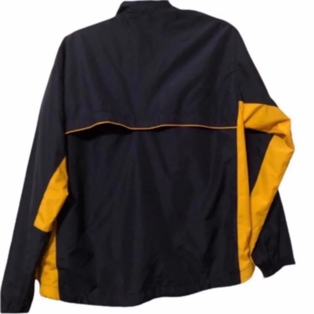 SOFFE US Navy MENS Sz Small Light Weight Two-Tone Navy Blue/Yellow Exc Cond